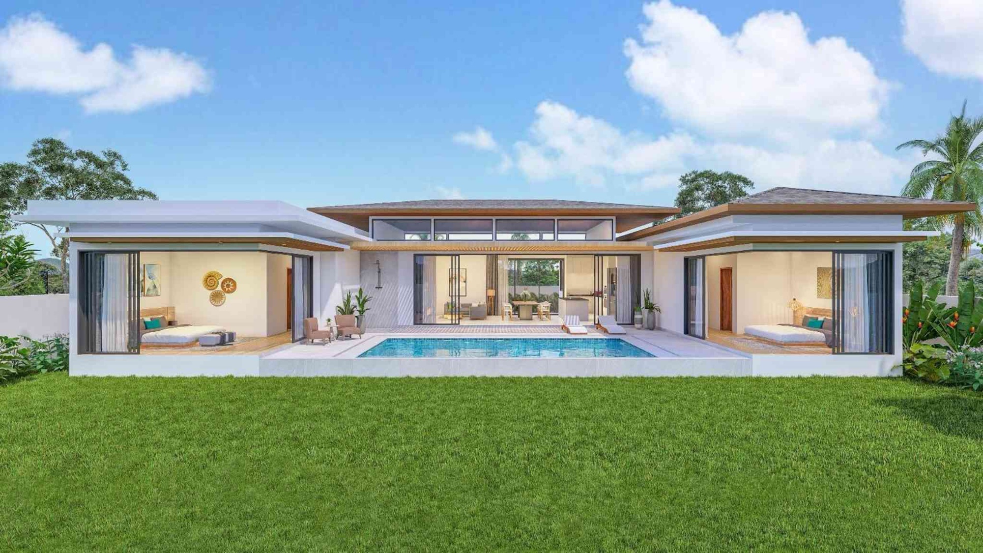 Luxurios Villas In Peaceful Neighborhood